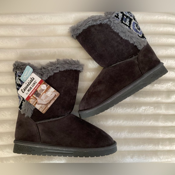 MUK LUKS | NWT Women’s Winter Faux Fur Boots - Picture 2 of 8